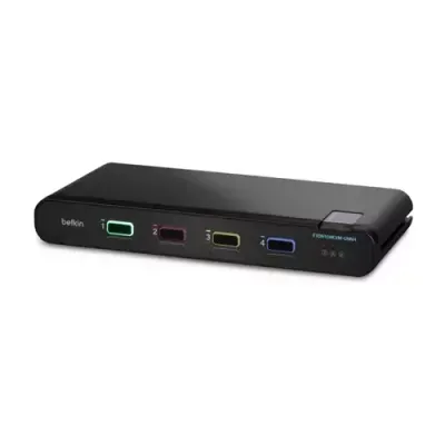 Belkin F1DN104KVM-UNN4 KVM switch Black - Thumbnail 2