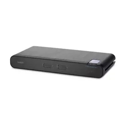 Belkin Universal 2nd Gen Secure KVM switch Rack mounting Black - Thumbnail 2
