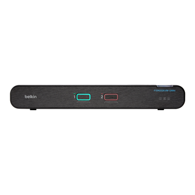 Belkin F1DN202KVM-UNN4 KVM switch Rack mounting Black - Thumbnail 2