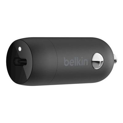 Belkin Boost Charge 20W USB-C Power Delivery Car Charger Black - Thumbnail 2