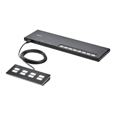 Belkin F1DN108MOD-BA-4 KVM switch Black - Thumbnail 2