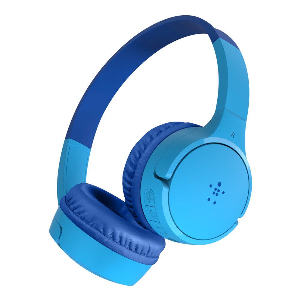 Belkin SoundForm Mini Headset Wired & Wireless Head-band Music Micro-USB Bluetooth Blue - Image 1
