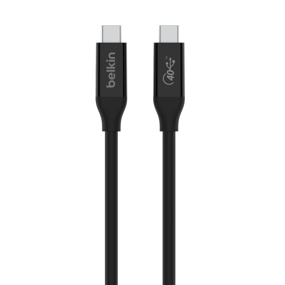 Belkin INZ001bt0.8MBK USB cable USB4 Gen 3x2 0.8 m USB C Black - Image 1