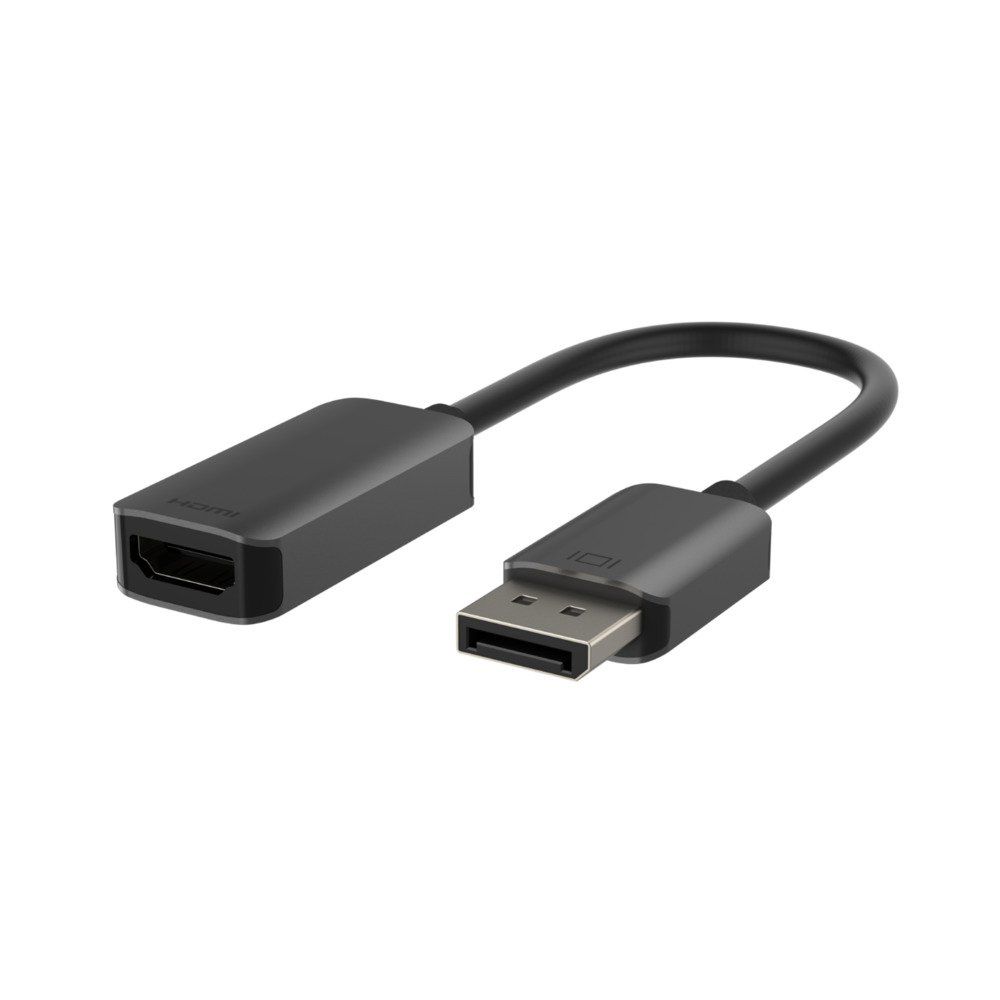 Belkin AVC011btSGY-BL 0.22 m DisplayPort HDMI Black - Image 1