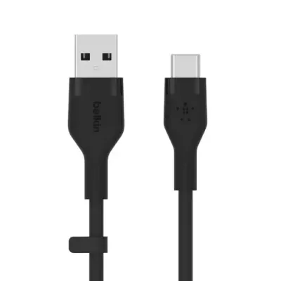 Belkin BOOST↑CHARGE Flex USB cable USB 2.0 2 m USB A USB C Black - Thumbnail 2