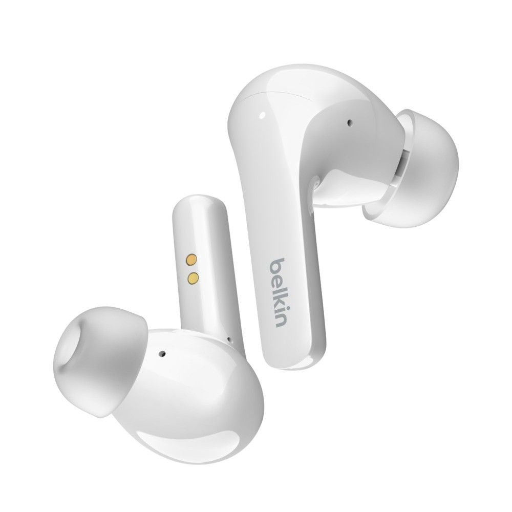 Belkin SOUNDFORM Flow Headset Wireless In-ear Calls/Music USB Type-C Bluetooth White - Image 1
