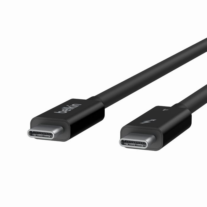Belkin INZ003BT1MBK Thunderbolt cable 1 m 40 Gbit/s Black - Image 1
