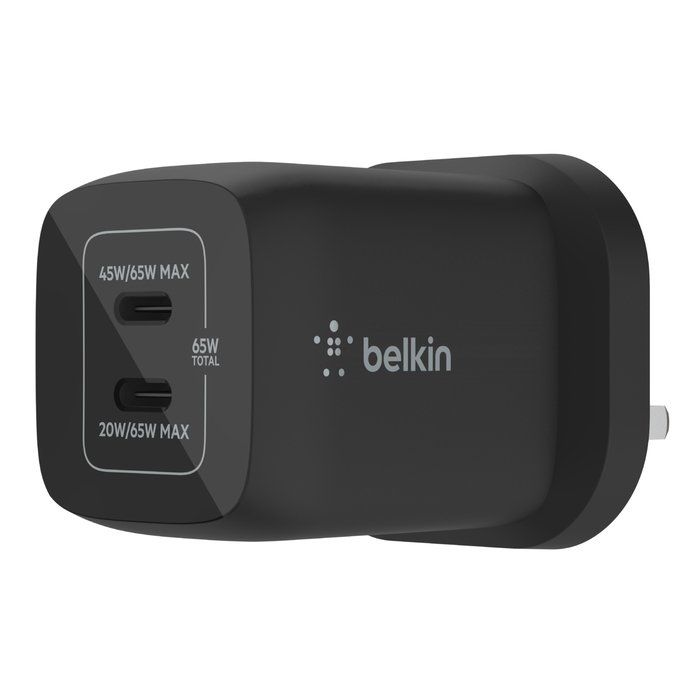 Belkin WCH013MYBK mobile device charger Universal Black AC Fast charging Indoor - Image 1