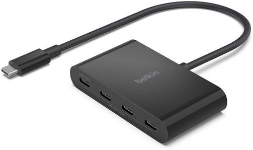 Belkin AVC018BTBK interface hub USB Type-C 10000 Mbit/s Black