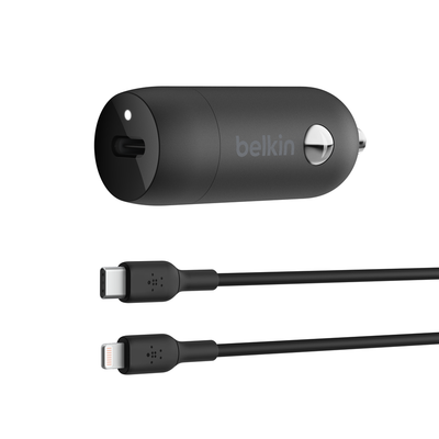 Belkin BoostCharge Universal Black Cigar lighter Auto - Thumbnail 2