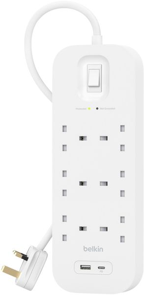 Belkin Connect White 6 AC outlet(s) 2 m