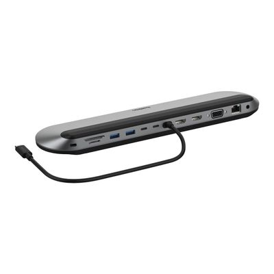Belkin INC014BTSGY laptop dock/port replicator Wired USB 3.2 Gen 2 (3.1 Gen 2) Type-C Black Grey