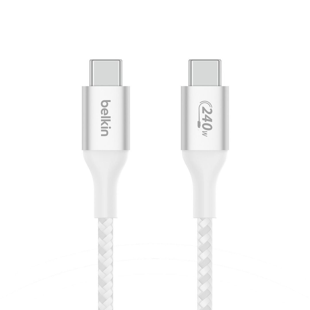 Belkin CAB015bt1MWH USB cable USB 2.0 1 m USB C White - Image 1