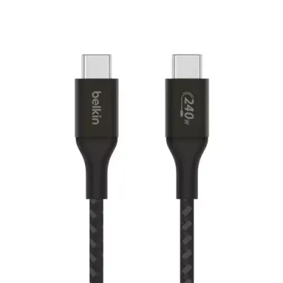 Belkin CAB015bt2MBK USB cable USB 2.0 2 m USB C Black - Thumbnail 2