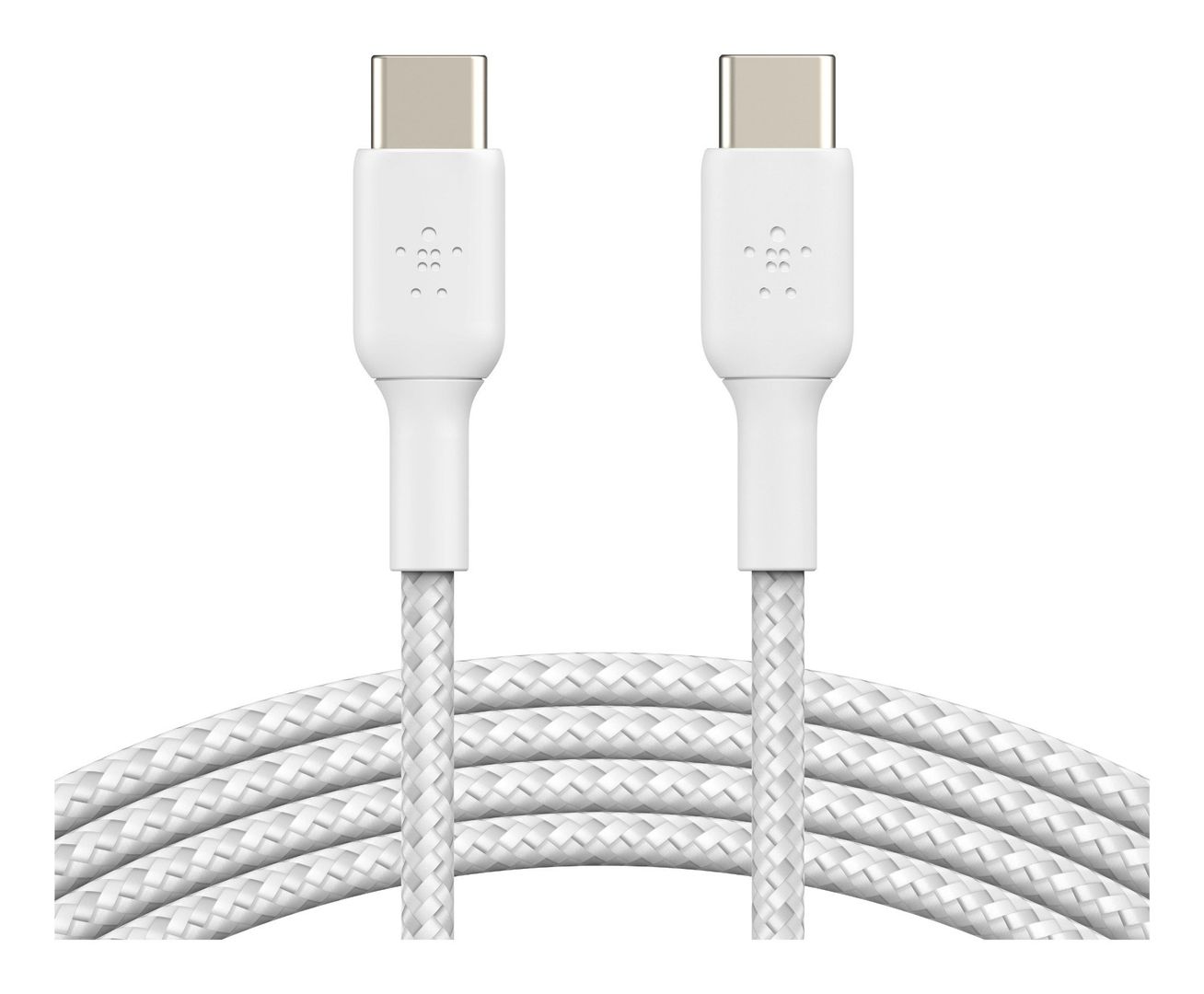 Belkin CAB004BT1MWH2PK USB cable USB 2.0 1 m USB C White - Image 1