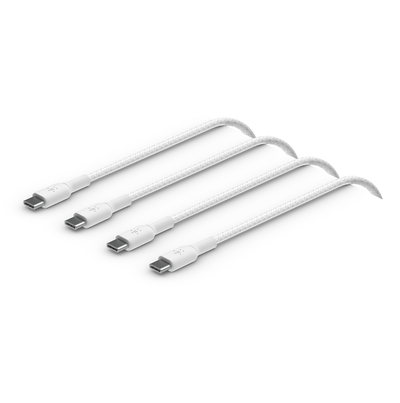 Belkin CAB004BT1MWH2PK USB cable USB 2.0 1 m USB C White - Thumbnail 2