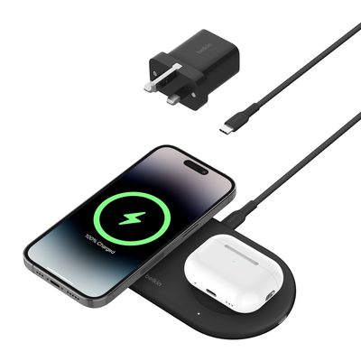 Belkin WIZ021myBK Freestanding Plastic Black - Thumbnail 2