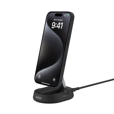 Belkin BoostCharge Pro Smartphone Black AC Wireless charging Fast charging Indoor - Thumbnail 2