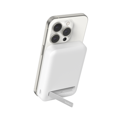 Belkin BoostCharge Pro 8000 mAh Wireless charging White - Thumbnail 3