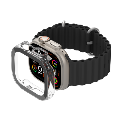Belkin TemperedCurve 2-in-1 Treated Screen Protector + Bumper for Apple Watch Ultra/Ultra 2 - Thumbnail 2