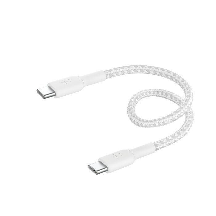 Belkin BoostCharge USB cable USB 2.0 0.15 m USB C White - Image 1