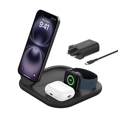 Belkin WIZ029MYBK mobile device charger Black - Thumbnail 2