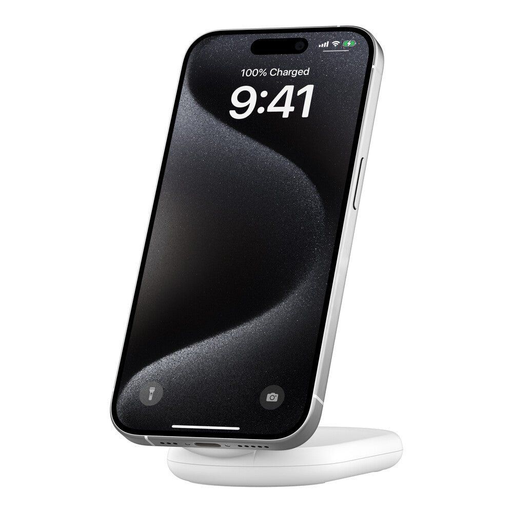 Belkin BoostCharge Headphones, Smartphone White USB Wireless charging Fast charging Indoor - Image 1
