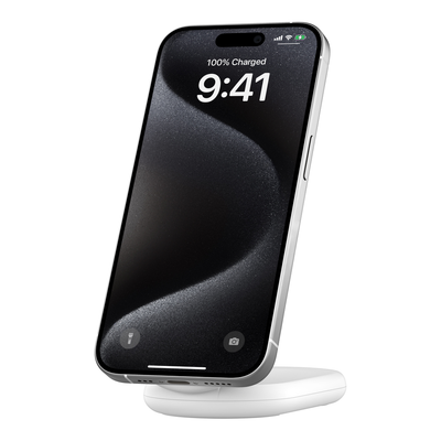 Belkin BoostCharge Headphones, Smartphone White USB Wireless charging Fast charging Indoor - Thumbnail 2