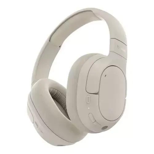 Belkin AUD008HQSA headphones/headset Wireless Head-band Calls/Music USB Type-C Bluetooth Sand - Image 1