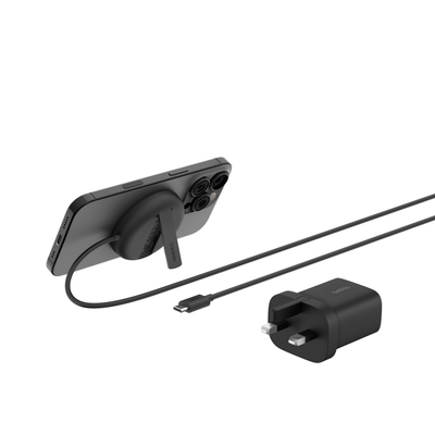 Belkin WIA011myBK Headset, Smartphone Black USB Wireless charging Fast charging Indoor - Thumbnail 2