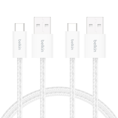 Belkin BoostCharge USB cable USB 2.0 USB C White - Thumbnail 2