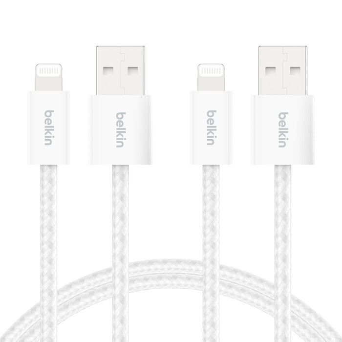 Belkin BoostCharge USB cable USB 2.0 USB A USB C/Lightning White - Image 1