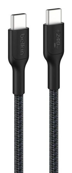 Belkin BoostCharge Pro USB cable 1 m USB C Black - Thumbnail 2