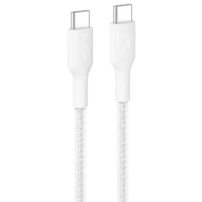Belkin BoostCharge Pro USB cable 2 m USB C White - Thumbnail 3
