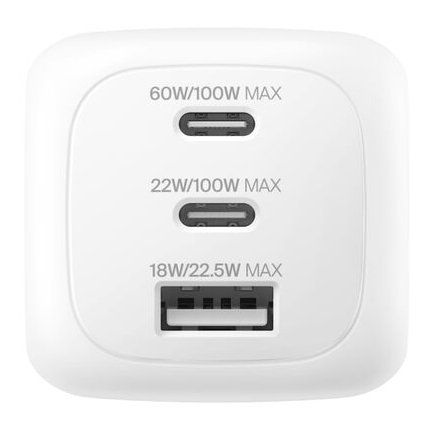Belkin WCH016hqWH Universal White AC Fast charging Indoor - Image 1
