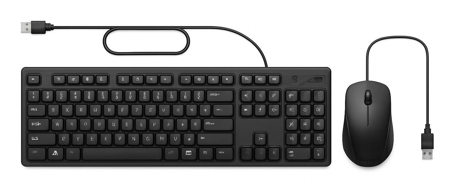 Belkin BBZ014UK keyboard Mouse included Home/Office USB QWERTY UK English Black - Image 1