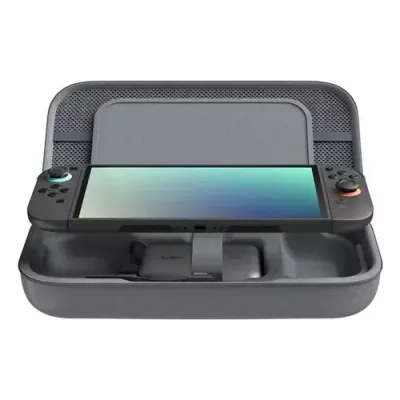 Belkin ENA001hqCH-V2 Travel case Nintendo Mesh, Polyester, Velvet Charcoal - Thumbnail 2
