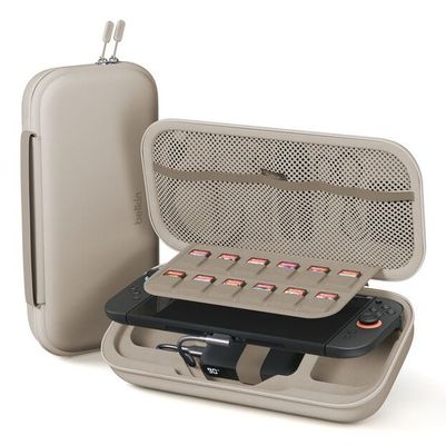Belkin ENA001hqSA-V2 Travel case Nintendo Mesh, Polyester, Velvet Sand