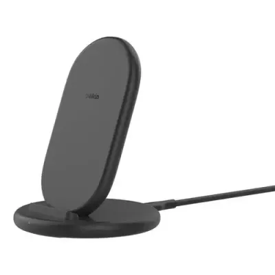 Belkin Wireless Charging Stand 9W, Black, PSU included - Thumbnail 2