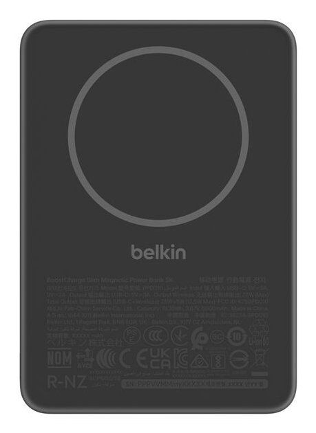 Belkin BPD010hqBK 5000 mAh Wireless charging Black - Image 1