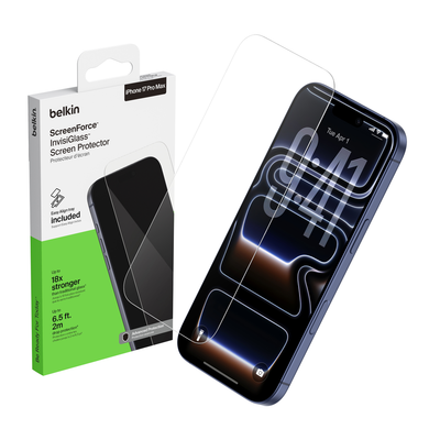 Belkin ScreenForce InvisiGlass Clear screen protector Apple 1 pc(s)