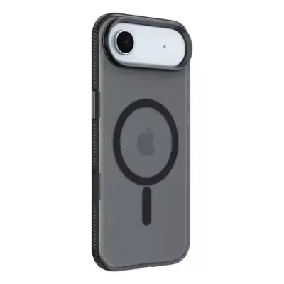 Belkin SheerForce. Case type: Cover Brand compatibility: Apple Compatibility: iPhone Air Maximum screen size: 16.5 cm (6.5") Surface coloration: Monochromatic Product colour: Black