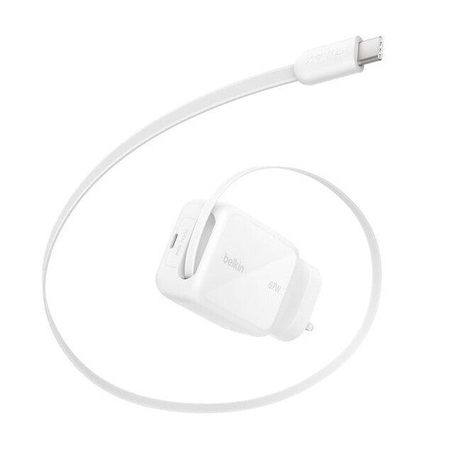 Belkin WCH022MYWH mobile device charger Universal White AC Fast charging Indoor - Image 1