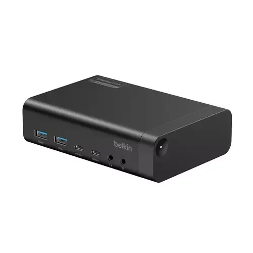 Belkin Connect Uni 14-in-1 Dual DisplayDock140W Docking Dock Black - Image 1