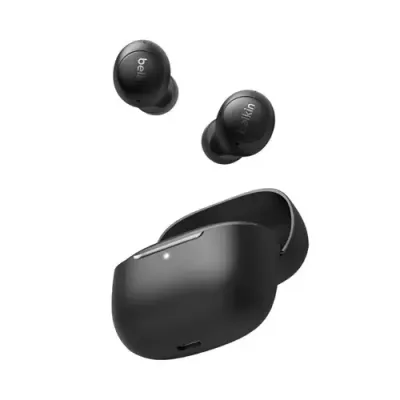 Belkin SoundForm Dot Headset Wireless In-ear Calls/Music USB Type-C Bluetooth Black - Thumbnail 2