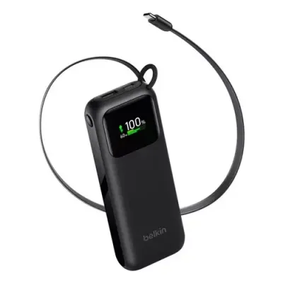 Belkin Power Bank 11K with Retractable Cable - Thumbnail 2