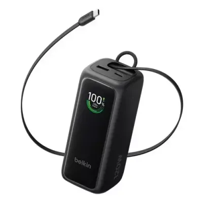 Belkin Power Bank 22K with Retractable Cable - Thumbnail 2