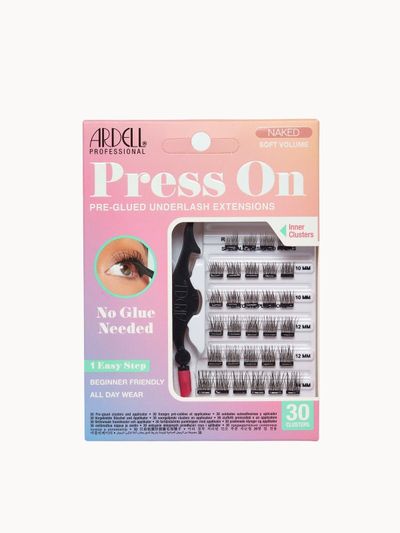 Ardell Naked 30 Pre-Glued Press On Underlash Extensions - Soft Volume in Black