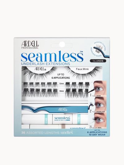Ardell Seamless Extensions Faux Mink in Black