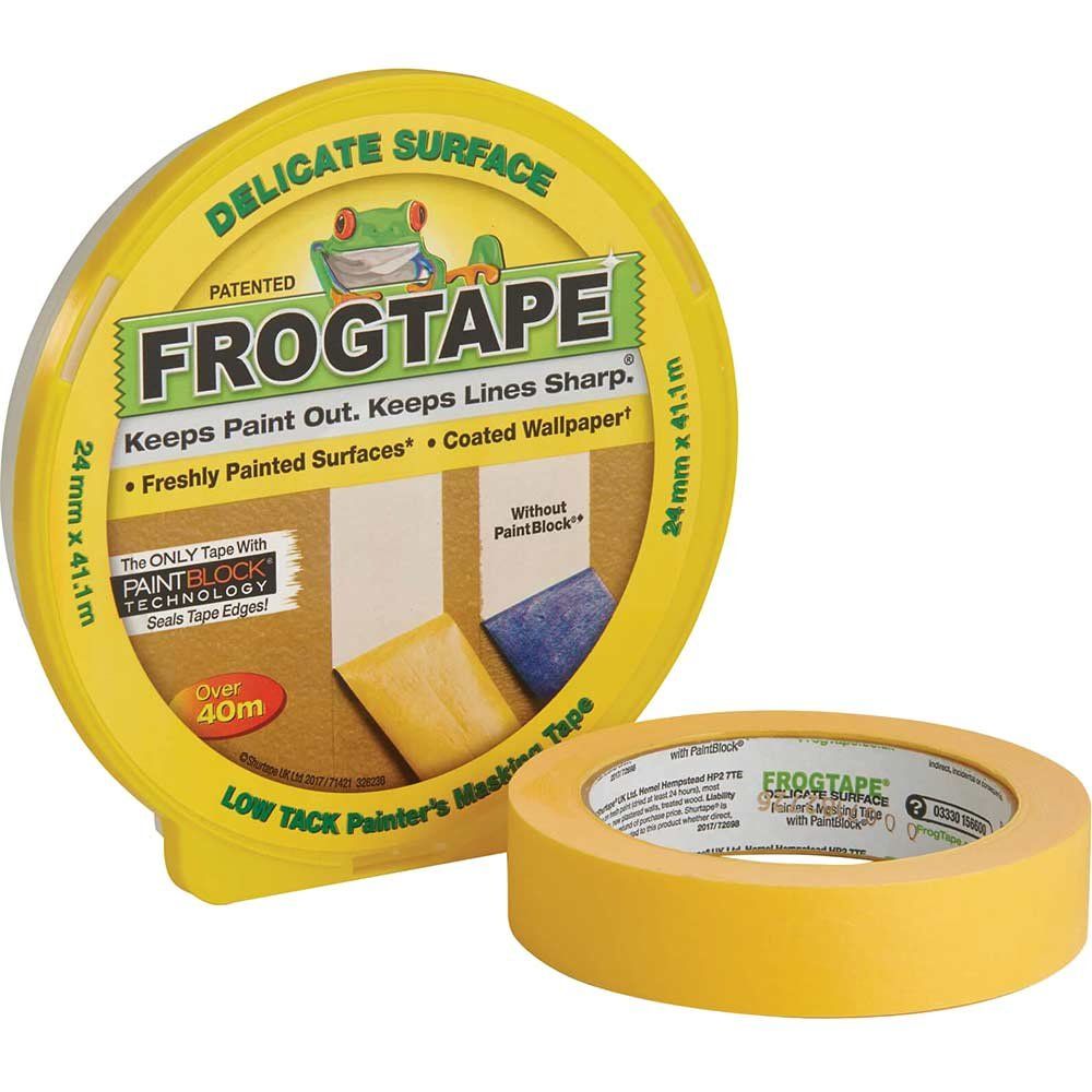 Shur Frog Tape Delicate Masking Tape 24mm 41.1m - Image 1